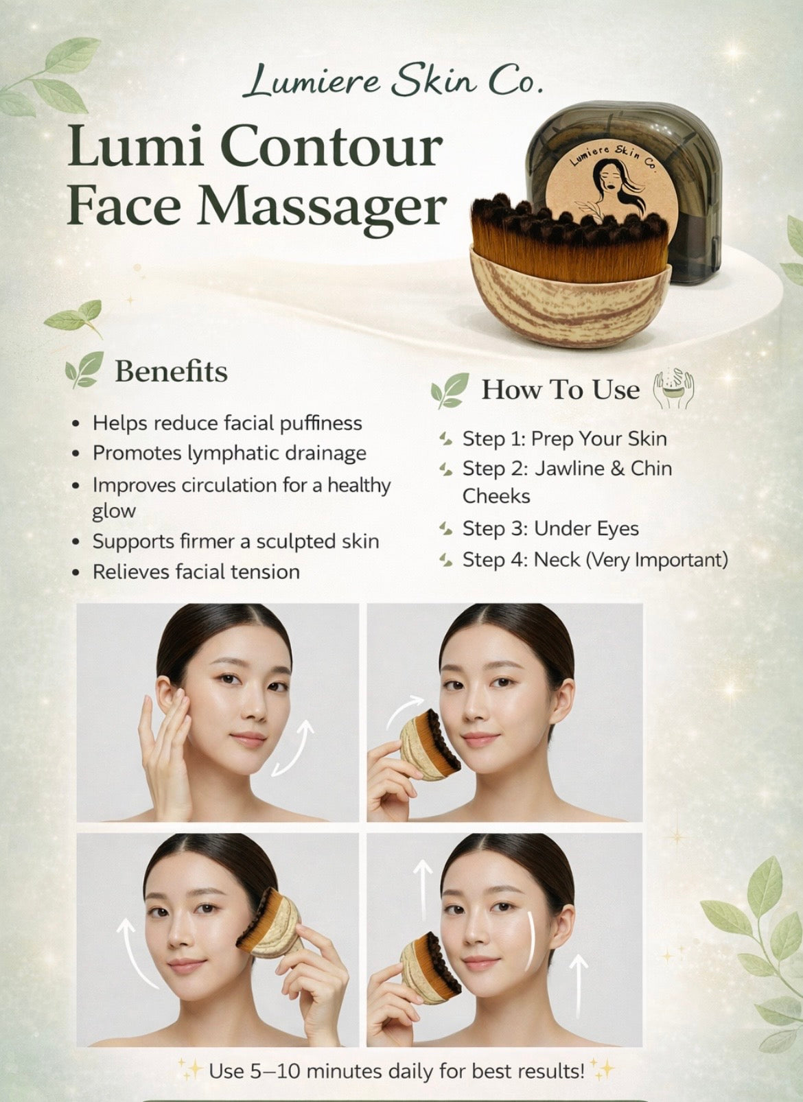 Lumi Contour Face Massager